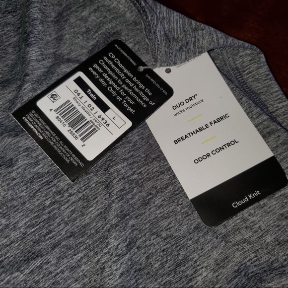 NWT- Champion muscle t-shirt size L grey - Picture 3 of 6